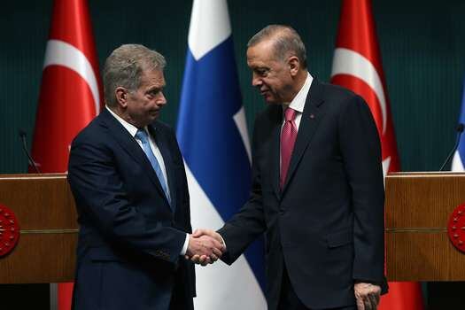 Turkey gave the green light to Finland's NATO membership on Friday.