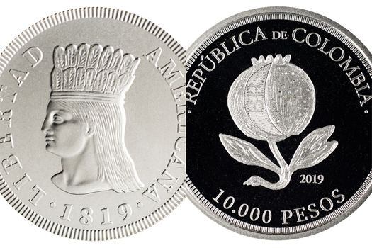 Esta es la moneda conmemorativa de $10.000.
