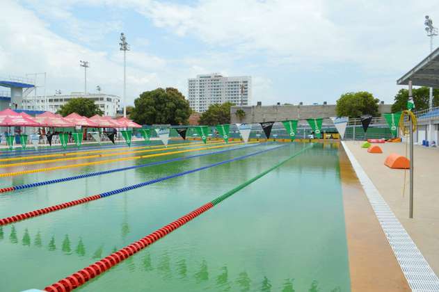 Polémica por la piscina olímpica de Santa Marta: denuncian mal cuidado y residuos