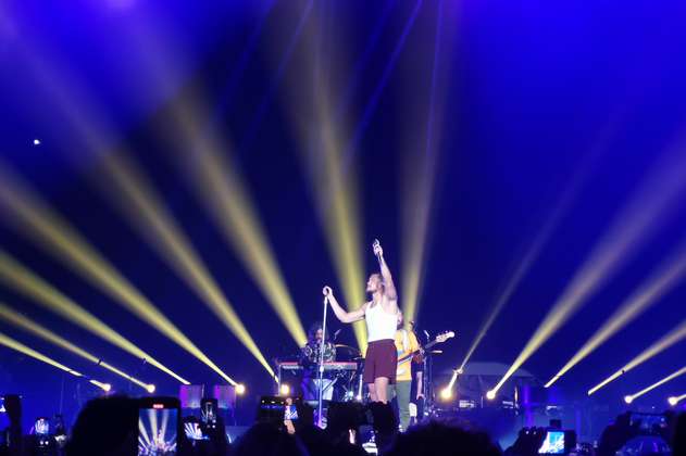 Imagine Dragons deslumbró anoche con su concierto en el Coliseo Live de Bogotá
