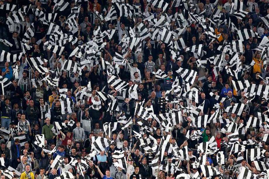 Hinchada de la Juventus.