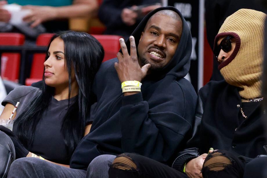 Kanye West ha tenido varios romances desde su separación, pero no ha dejado de acosar a su ex Kim Kardashian. En la foto en marzo pasado con Future.