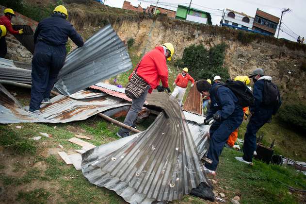 Autoridades continúan operativo en contra de tierreros en Bogotá