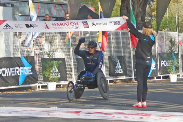 El colombiano Francisco Sanclemente repite victoria en la Maratón de Buenos Aires