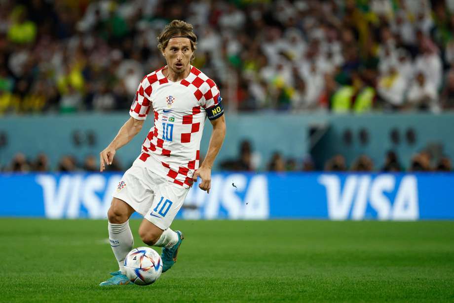 Luka Modric, capitán de la selección de Croacia, uno de los mejores jugadores del Mundial de Catar 2022. EFE/EPA/Friedemann Vogel