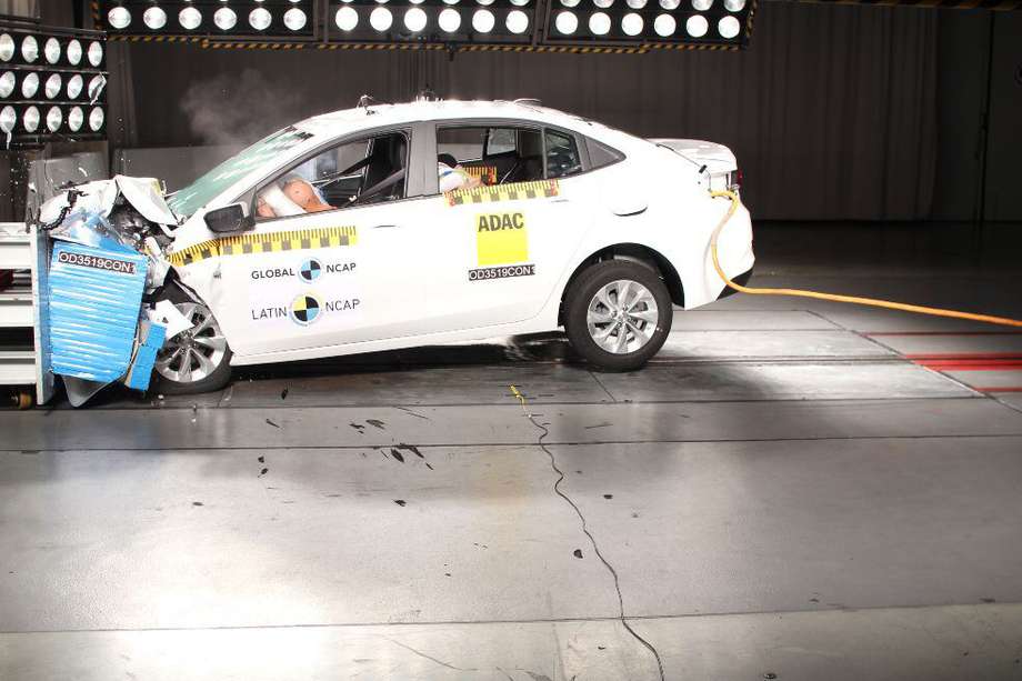 La organización Latin NCAP realiza las pruebas de choque de la mayoría de autos que se comercializan en América Latina y el Caribe.