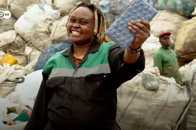 Ladrillos plásticos en Kenia, un emprendimiento sostenible y económico