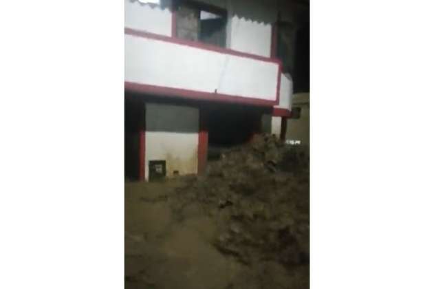Desbordamiento de quebrada causó emergencia en el municipio San Andrés (Santander)