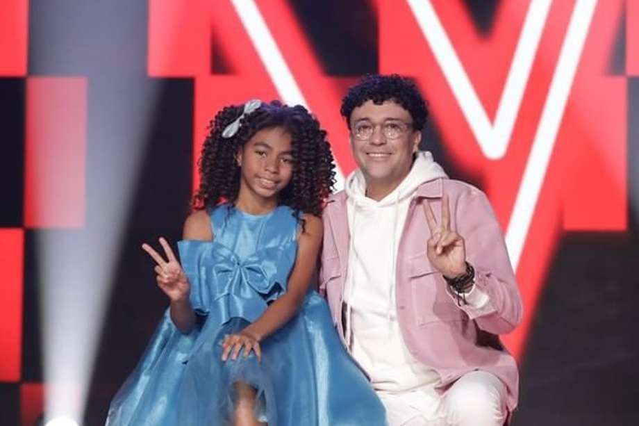 Diana Estupiñán, del equipo de Andrés Cepeda fue la gran ganadora de esta edición de "La Voz Kids 2022".