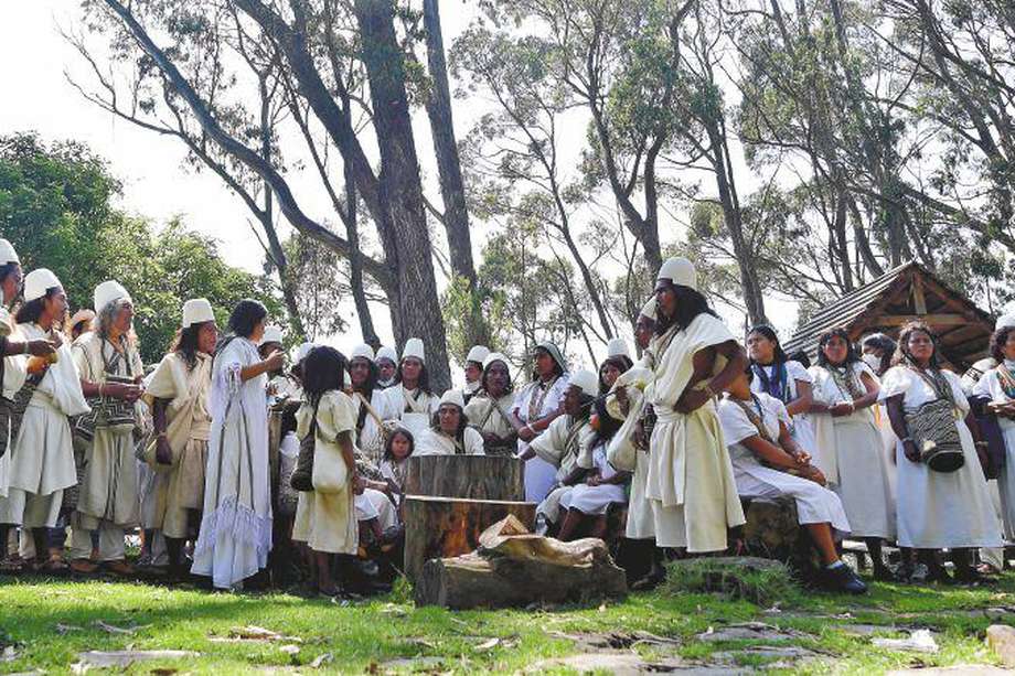 Según informó la Confederación Indígena Tayrona (CIT), más de ocho mil miembros del Pueblo Arhuaco acudieron a la asamblea. 