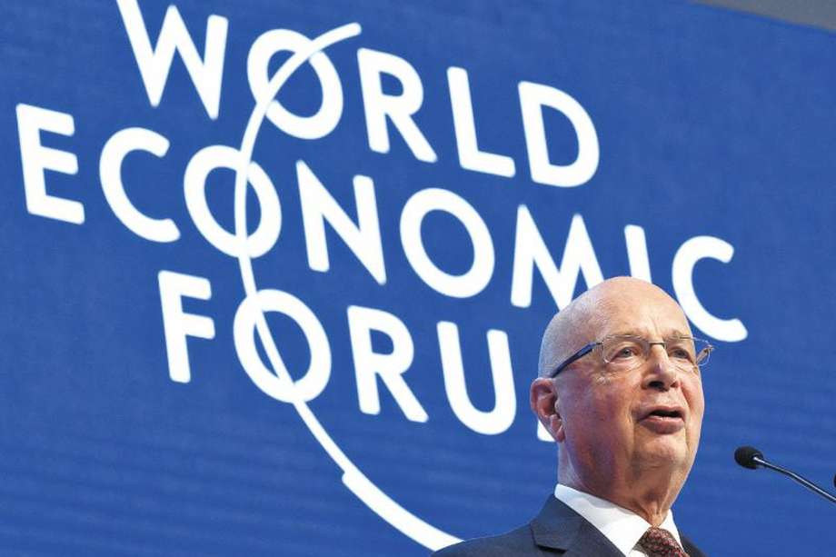 Klaus Schwab, presidente del Foro Económico Mundial.