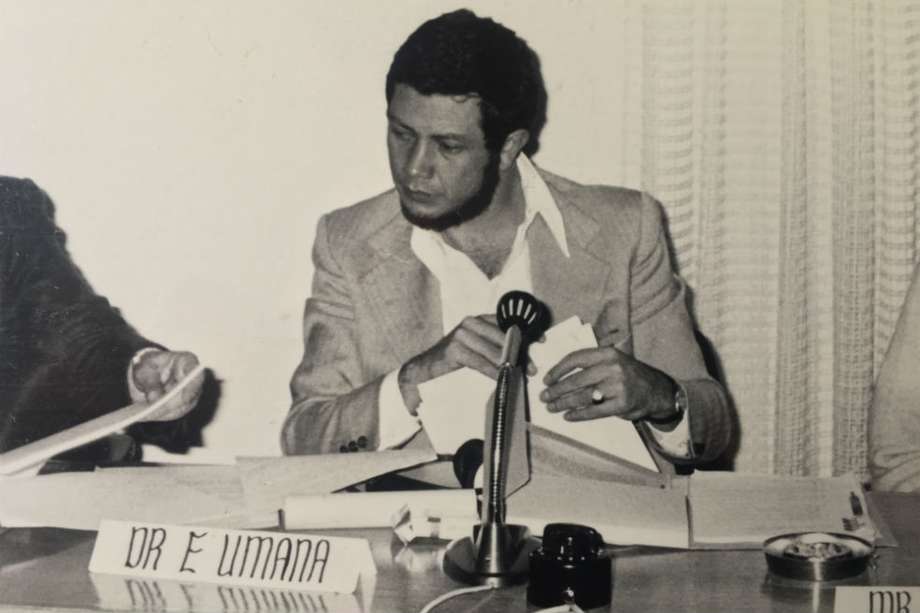 José Eduardo Umaña fue asesinado en su oficina el 18 de abril de 1998. / Archivo particular
