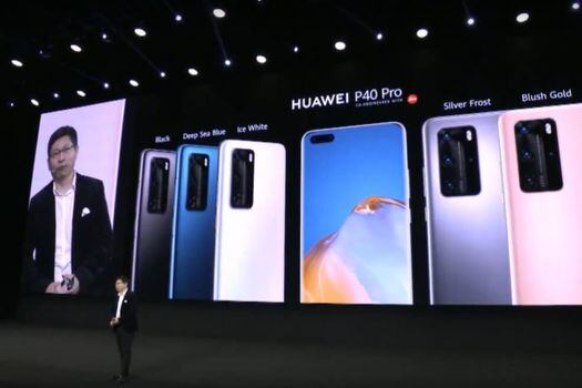 Richard Yu presenta los nuevos dispositivos de la marca. / Tomado del video de lanzamiento de Huawei.