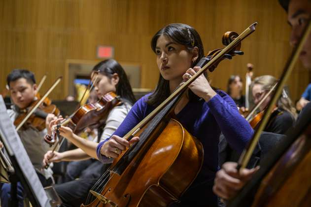La joven sinfónica de Nueva York aspira a un Grammy con su primer álbum