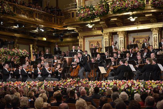En la gala en beneficio del programa “Cien Mil Niños al Mayor” se unieron por primera vez en Colombia el director venezolano Gustavo Dudamel y la Orquesta Filarmónica de Viena. / Terry Linke