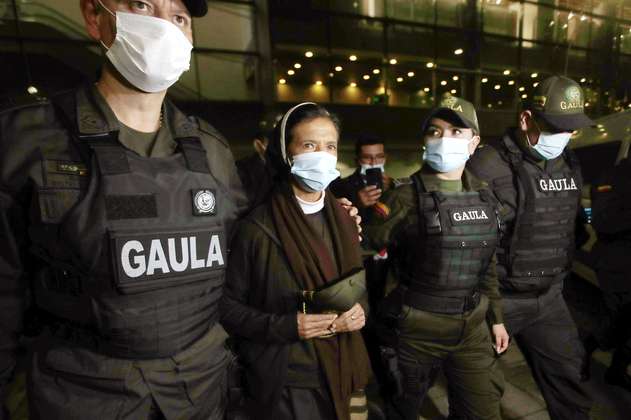 Monja secuestrada por Al Qaeda regresó a Colombia tras un mes de su liberación