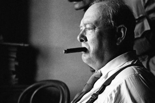 Winston Churchill, el hombre que guió a Inglaterra y a los aliados a la victoria en la Segunda Guerra Mundial.  / Archivo Particular