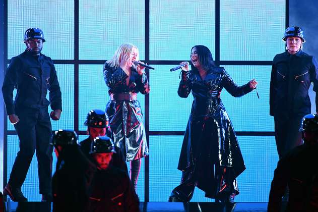 Christina Aguilera y Demi Lovato estrenan el video de "Fall in Line"