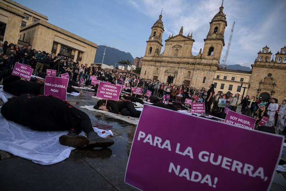 Según la ONG Somos Defensores, en Colombia solo hay cuatro casos de homicidio contra mujeres defensoras que tienen condena en firme.