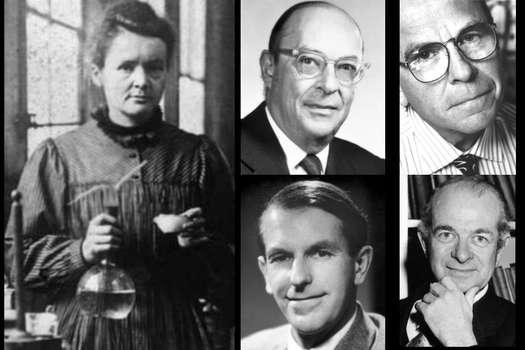 Ellos son las cinco personas que han ganado dos veces el Premio Nobel.