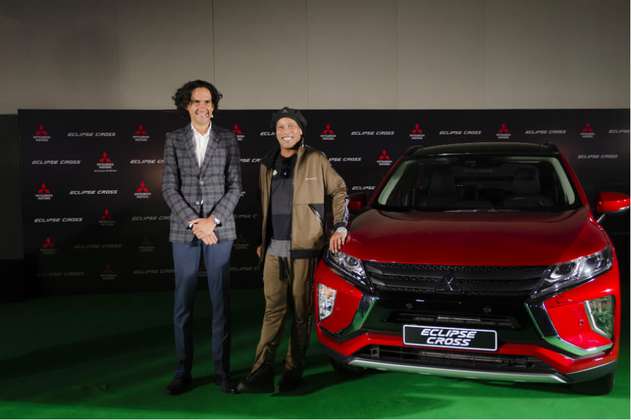 Así fue el lanzamiento del Eclipse Cross de Mitsubishi Motors con Ronaldinho