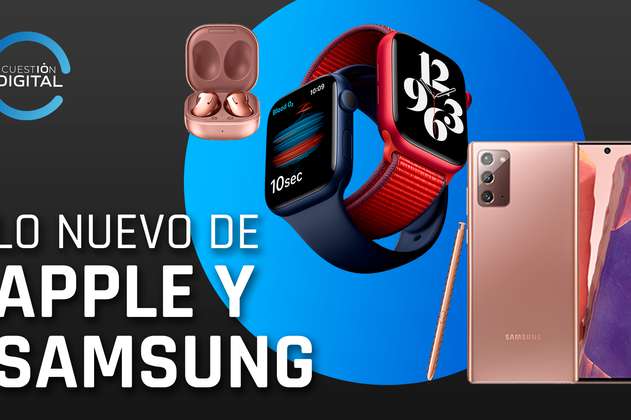 Apple lanzó productos y Samsung aterrizó con su ecosistema tecnológico en Colombia