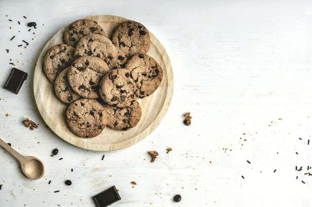 Receta: así puedes preparar galletas de chocolate sin harina