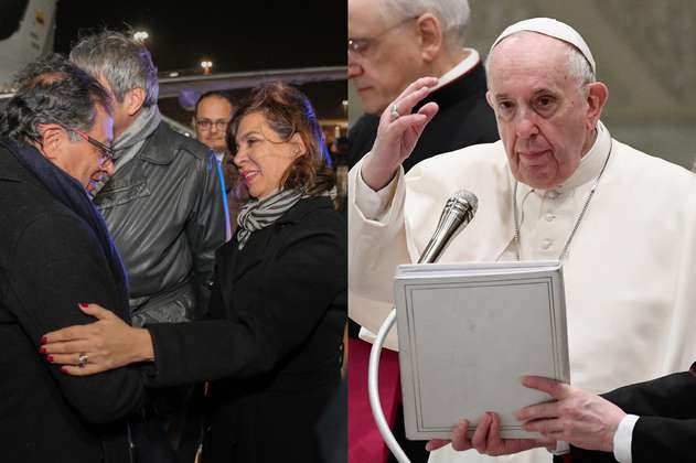 El presidente Petro ya está en Roma para su reunión con el papa Francisco