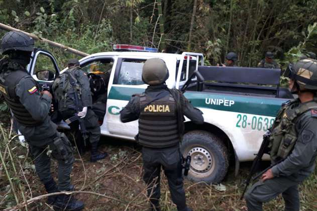 Lanzan ofensiva en Cauca para dar con responsables de emboscada contra policías