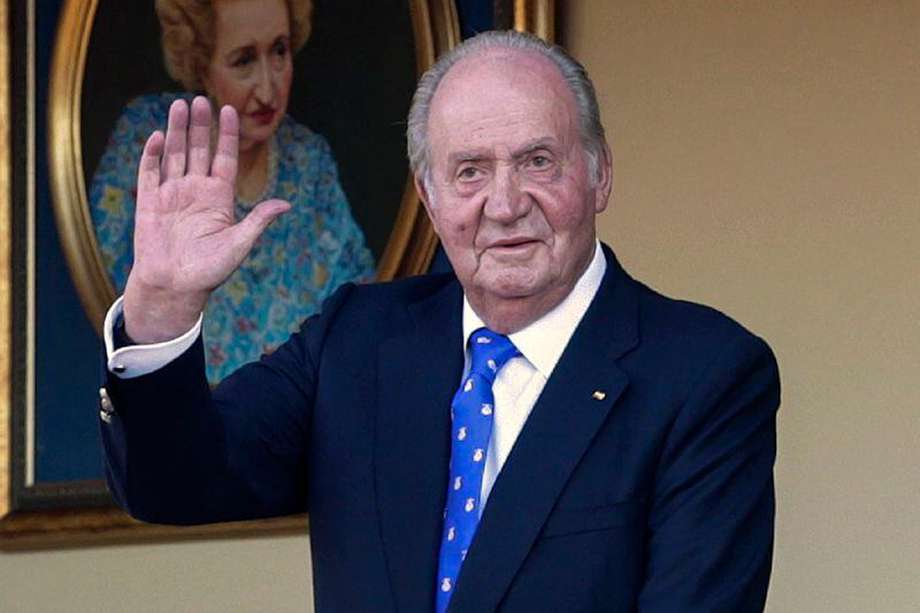 Juan Carlos I, en agosto de 2020, cuando anunció que dejaba su país, España. / AP