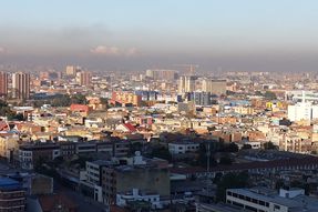 Bogotá amaneció con una gruesa capa de esmog en el cielo, ¿a qué se debe?