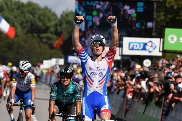 Arnaud Démare se proclamó campeón de ruta de Francia por tercera vez 