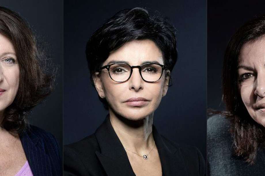 Anne Hidalgo, Rachida Dati y Agnes Buzyin se disputan este domingo en las urnas la Alcaldía de París.