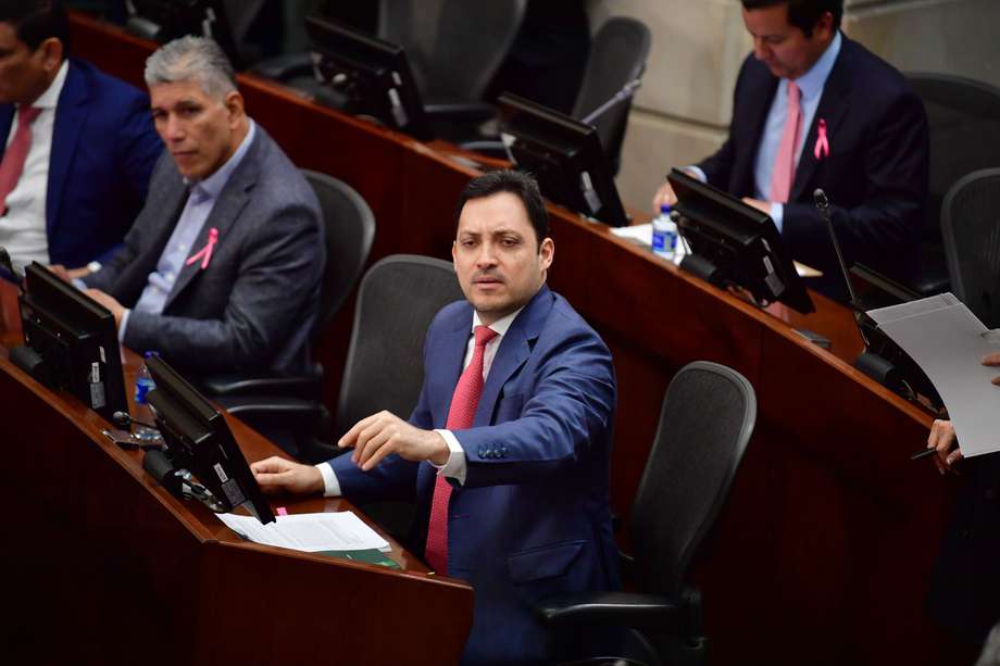 El senador Carlos Fernando Motoa ha sido uno de los críticos del gobierno de Gustavo Petro. 