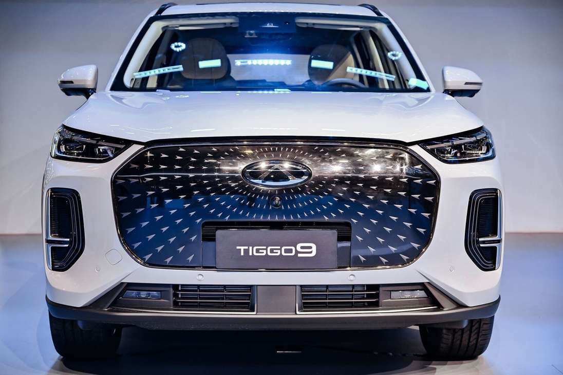 Así es el nuevo Chery Tiggo 9 híbrido enchufable. La marca china, protagonista en el Salón del Automóvil de Beijing, regresó a Colombia de la mano del Grupo Vardí.
