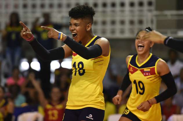 Colombia definirá con Brasil el campeón suramericano de voleibol