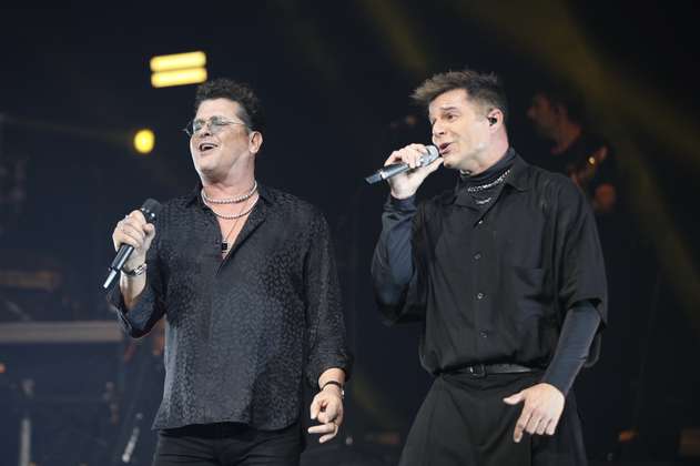 Concierto Ricky Martin: Carlos Vives fue la sorpresa en Bogotá