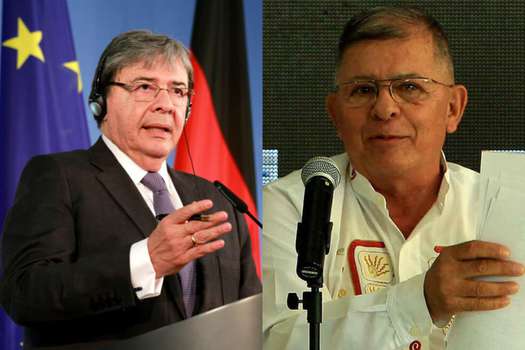 El líder del Partido FARC también denunció al canciller Trujillo ante la Fiscalía.  / EFE y Archivo