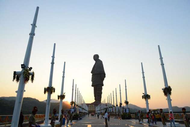India inaugurará la estatua más alta del mundo