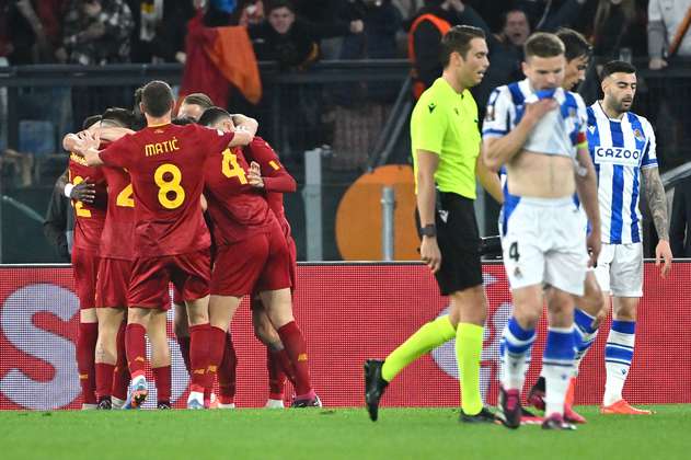 Europa League: Roma ganó ante Real Sociedad y se acerca a cuartos