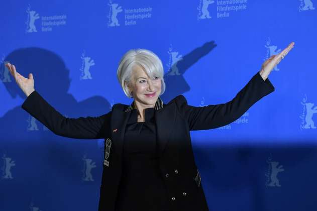 Helen Mirren recibe el premio de honor en la Berlinale 2020