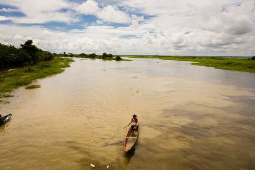 La región de La Mojana está ubicada a tres horas de Sincelejo y entre las cuencas de los ríos Magdalena, Cauca y San Jorge.