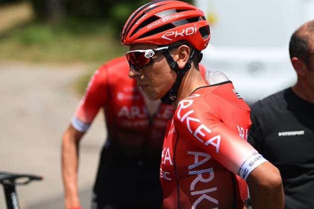Video: Dura caída de Nairo Quintana en la segunda etapa de la Ruta de Occitania