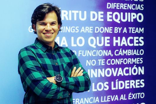 Carlos Murillo, creador de Dataknow, dice que ya tiene entre sus clientes a marcas como Postobón, Argos, AstraZeneca, Sura, Grupo Éxito y Los Olivos.