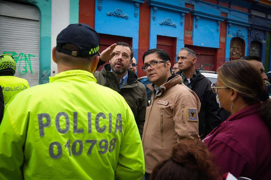 Carlos Fernando Galán, alcalde de Bogotá, y César Restrepo, secretario de Seguridad, presentaron esta semana el objetivo 1 del Plan Distrital de Desarrollo, concentrado en seguridad.