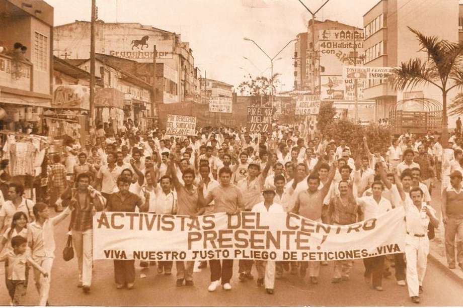 El principal epicentro de las movilizaciones de la USO ha sido Barrancabermeja. / Archivo USO