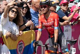 Santiago Buitrago fue segundo en la etapa 15 del Giro de Italia 2022