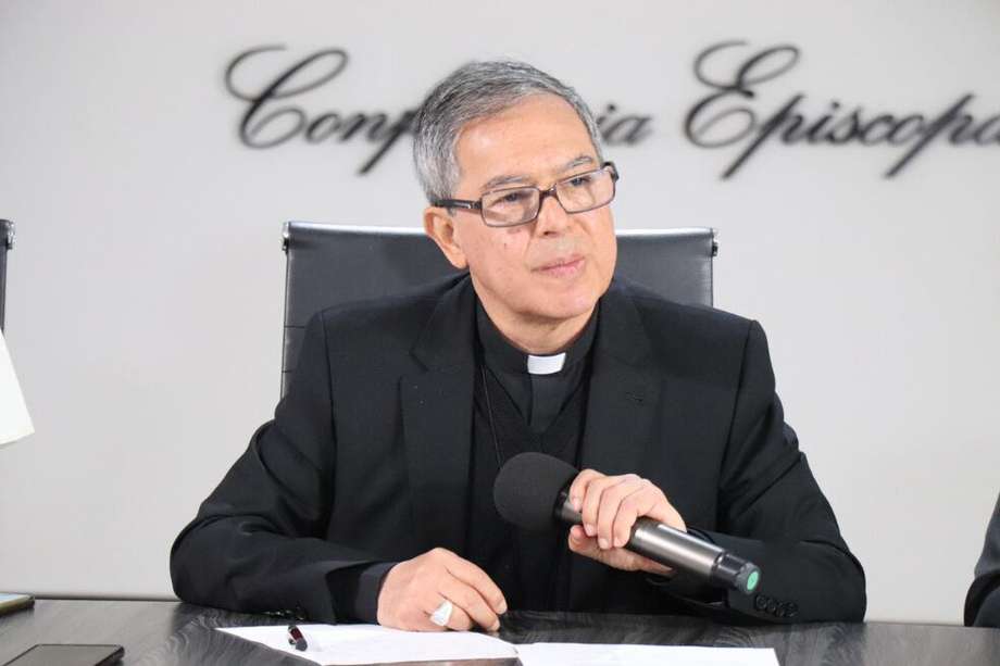 Monseñor Luis José Rueda, presidente de la Conferencia Episcopal y arzobispo de Bogotá.