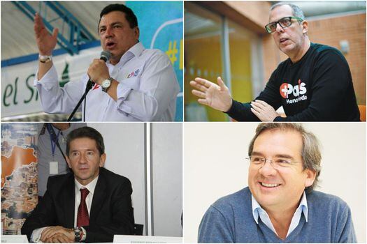 Miguel Ángel Pinto, Alfredo Saade, Luis Pérez y Germán Varón Cotrino, son algunas de las figuras cuestionadas por la Coalición Centro Esperanza y el Pacto Histórico.