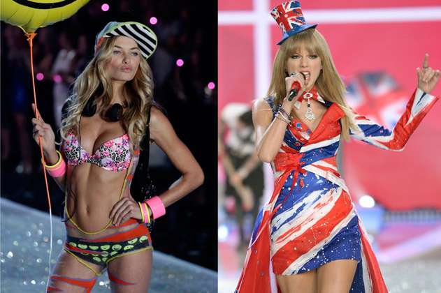 Agarrón entre modelo de Victoria's Secret y Taylor Swift